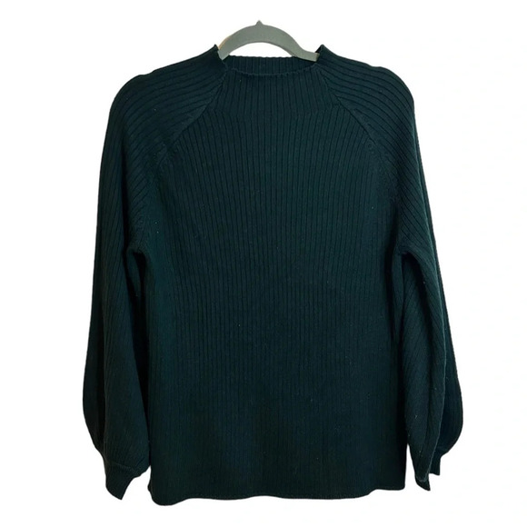 Song of Style Forest Green Mockneck Sweater - Picture 1 of 4